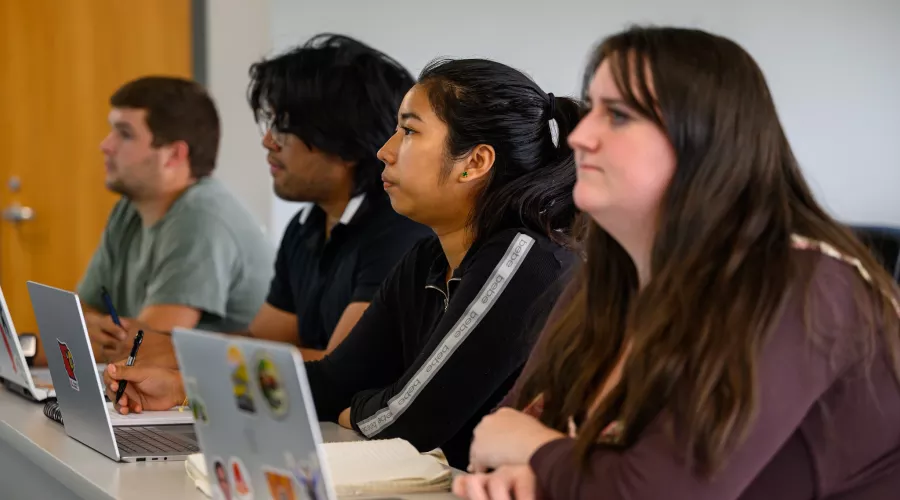 Operations Management Class at Fraiser Hall.