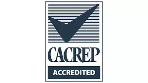 Logo from the Council of the Accreditation of Counseling & Retention (CACREP)